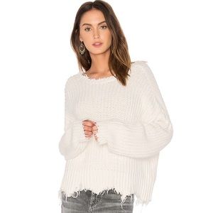 Wildfox open back knit sweater